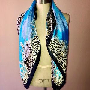 Vibrant printed scarf